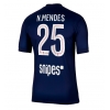 Maglie da calcio Paris Saint-Germain Nuno Mendes #25 Prima Maglia 2025-26 Manica Corta
